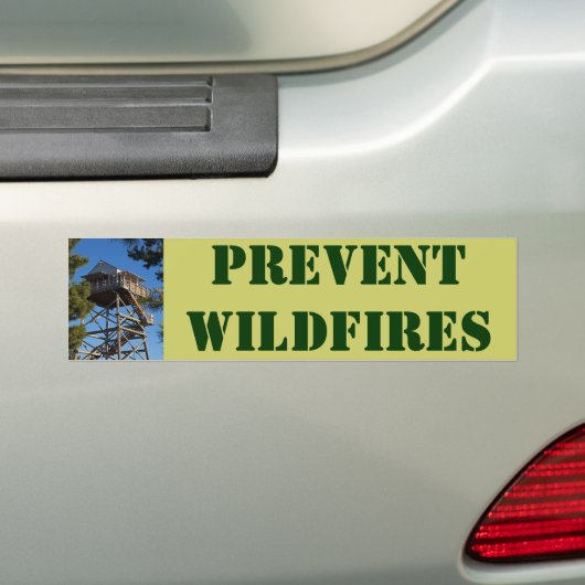 VOORKOMEN WILDFIES BUMPERSTICKER (Op auto)