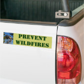 VOORKOMEN WILDFIES BUMPERSTICKER (Op Truck)