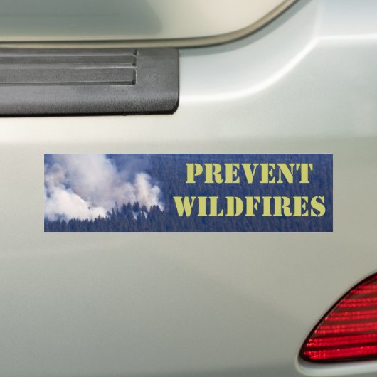 VOORKOMEN WILDFIES BUMPERSTICKER (Op auto)
