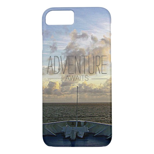 VOORKOMEND | CRUISE SHIP OCEAN SUNSET Case-Mate iPhone CASE (Achterkant)