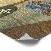 Voorkoming Stoclet Fries Poster (Hoek)