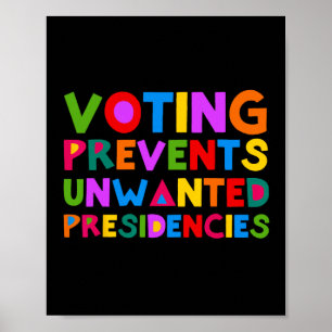 Voorkomt ongewenste voorzitterschappen Grappig Gez Poster
