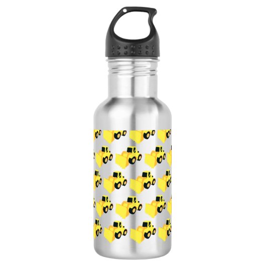 Voorlader Bouwtrucks Waterfles (Voorkant)