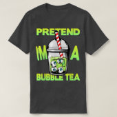Voorleer Im A Bubble Tea Halloween 734 T-shirt (Design voorkant)