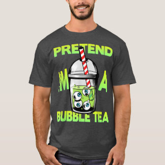 Voorleer Im A Bubble Tea Halloween 734 T-shirt