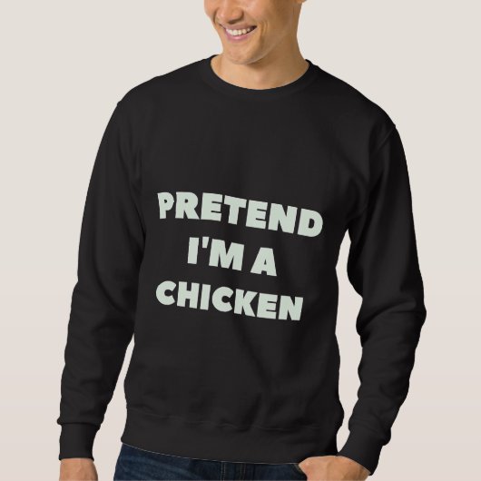 Voorleer Im A Chicken Lazy Trui (Voorkant)