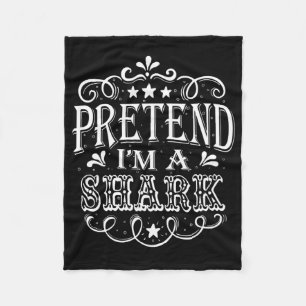 Voorleer Im A Shark - Crazy Shark Lover Gifts Fleece Deken