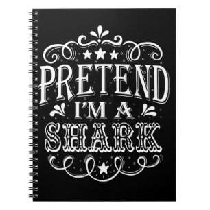 Voorleer Im A Shark - Crazy Shark Lover Gifts Notitieboek