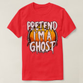 Voorleer Im een Ghost Happy Halloween Day 2021-cad T-shirt (Design voorkant)