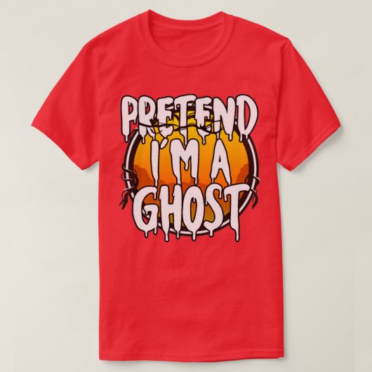 Voorleer Im een Ghost Happy Halloween Day 2021-cad T-shirt (Design voorkant)