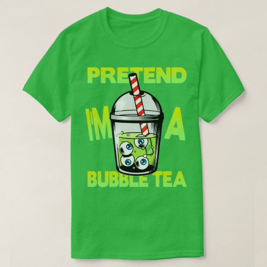 Voorleer Ix27m een Bubble Tea 1 T-shirt (Design voorkant)