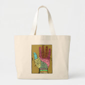 Voorleesschema antenne grote tote bag (Voorkant)