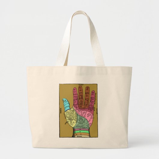 Voorleesschema antenne grote tote bag (Voorkant)