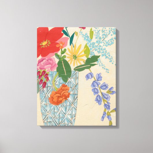 Voorlente bloesems II Canvas Afdruk (Voorkant)