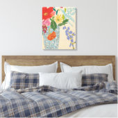 Voorlente bloesems II Canvas Afdruk (Insitu (Slaapkamer))