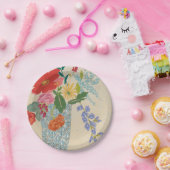 Voorlente bloesems II Papieren Bordje (Feest)