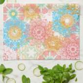 Voorlentekleuren blote keukenhanddoeken (Gevouwen)