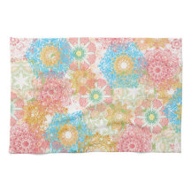 Voorlentekleuren blote keukenhanddoeken