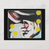 ‘Voorlezing van het testament’ Schilderij op een Briefkaart (Voorkant)