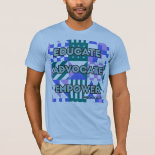 Voorlichten Advocate Empower Geometrische T-shirt