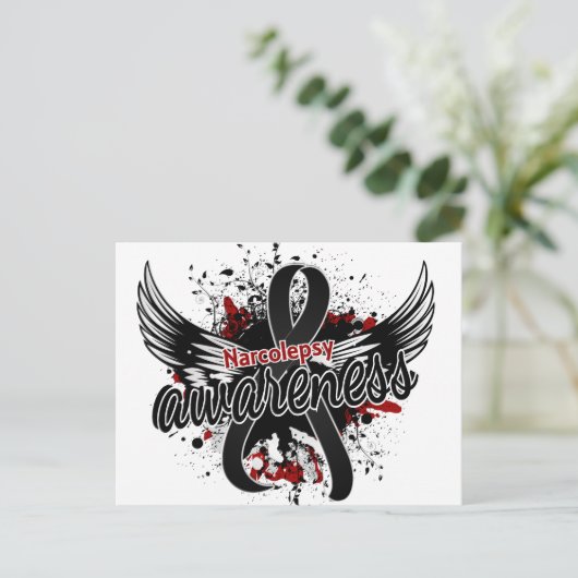 Voorlichting 16 van Narcolepsy Briefkaart (Staand voorkant)