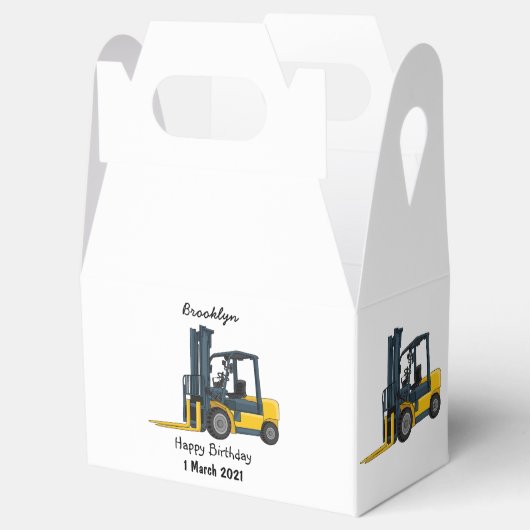 Voorlichting cartoon bedankdoosjes (Geopend)