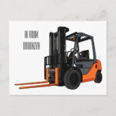 Voorlichting cartoon briefkaart (Voorkant)