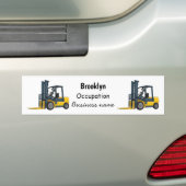 Voorlichting cartoon bumpersticker (Op auto)