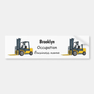 Voorlichting cartoon bumpersticker