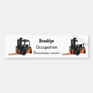 Voorlichting cartoon bumpersticker