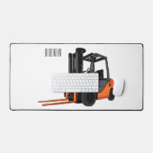 Voorlichting cartoon bureaumat (Keyboard & Muis)