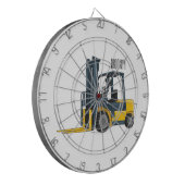 Voorlichting cartoon dartbord (Voorkant Links)