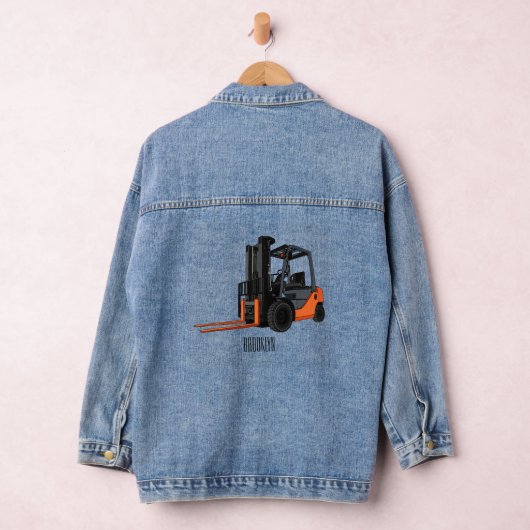 Voorlichting cartoon denim jacket (Hangar)