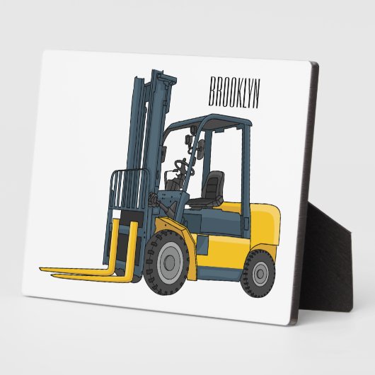 Voorlichting cartoon fotoplaat (Zijkant)