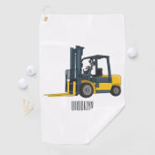 Voorlichting cartoon golfhanddoek (Insitu)