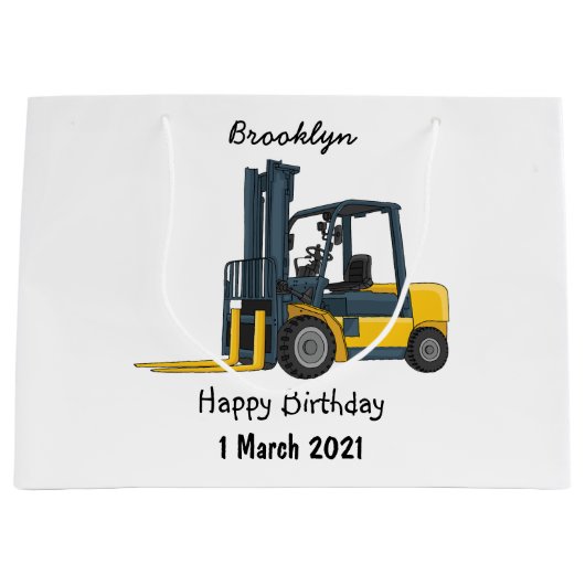 Voorlichting cartoon groot cadeauzakje (Voorkant)