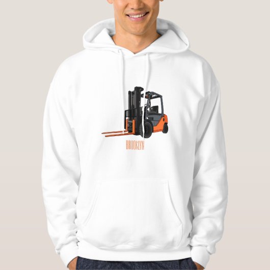 Voorlichting cartoon hoodie (Voorkant)