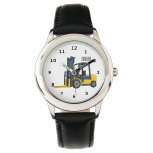 Voorlichting cartoon horloge