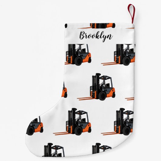 Voorlichting cartoon kleine kerstsok (Achterkant)