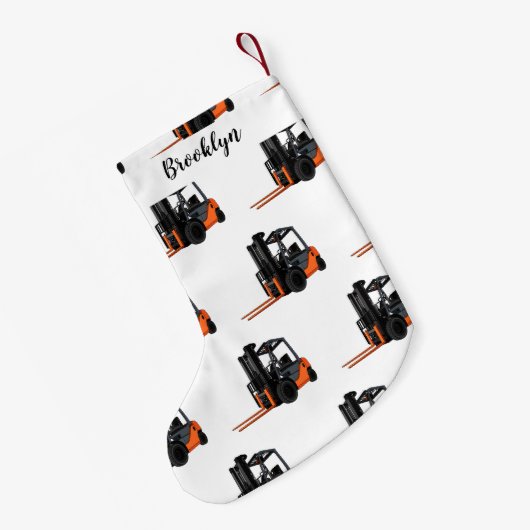 Voorlichting cartoon kleine kerstsok (Achterkant (Hangend))