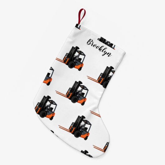 Voorlichting cartoon kleine kerstsok (Voorkant (Hangend))