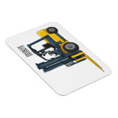 Voorlichting cartoon magneet (Rechterzijde)