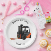 Voorlichting cartoon papieren bordje (Feest)