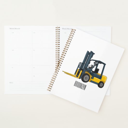 Voorlichting cartoon planner (Display)