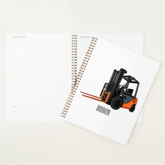Voorlichting cartoon planner (Display)