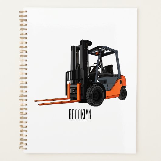 Voorlichting cartoon planner (Voorkant)