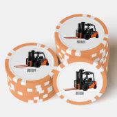 Voorlichting cartoon poker chips (Opstapeling)
