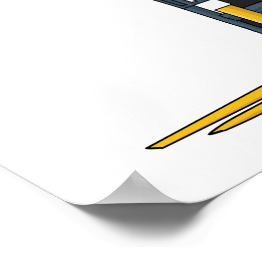 Voorlichting cartoon poster (Hoek)