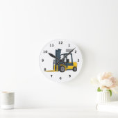 Voorlichting cartoon ronde klok (Huis)