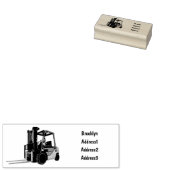 Voorlichting cartoon rubberstempel (Gestempeld)